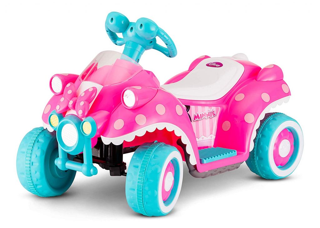 Kid Trax Disney Minnie Mouse Quad 6V Battery-Powered Ride-On Toy