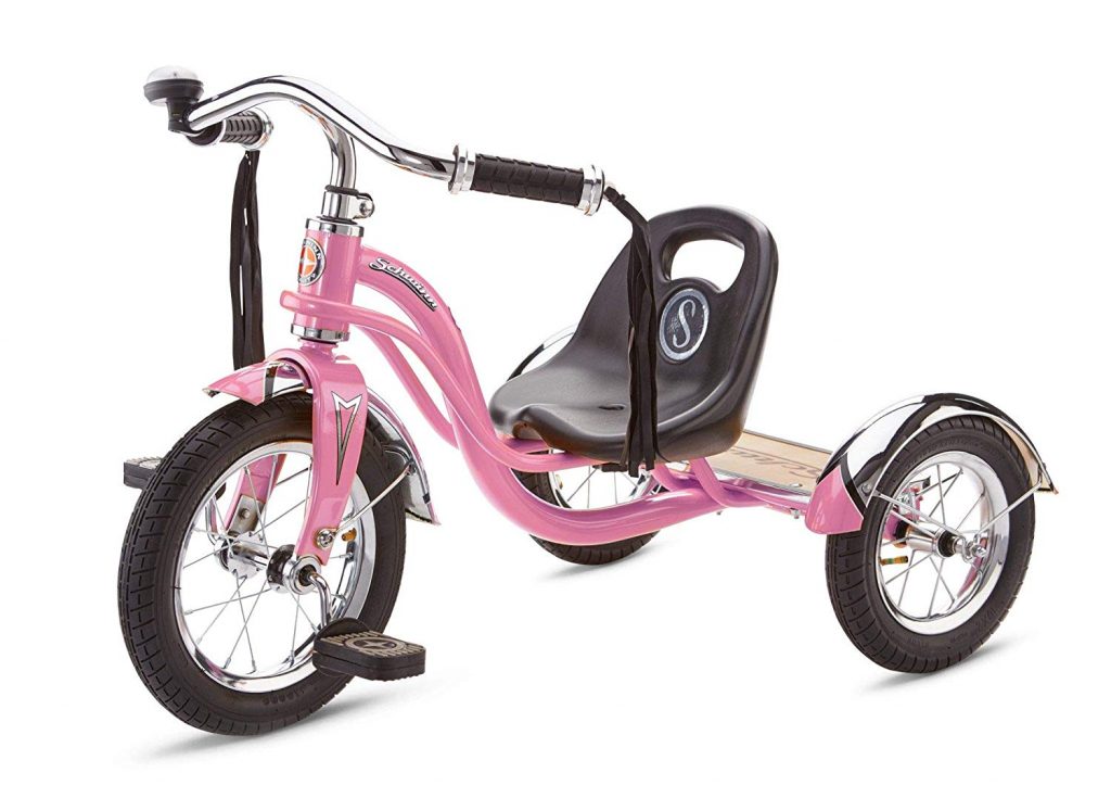 Schwinn Roadster Kids Tricycle, Classic Tricycle, Pink