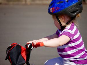 Bike safety for kids.